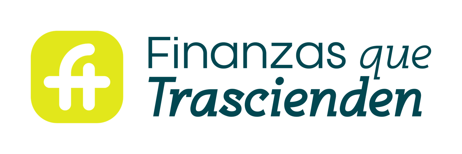 logotipo de la empresa finanzas que trascienden