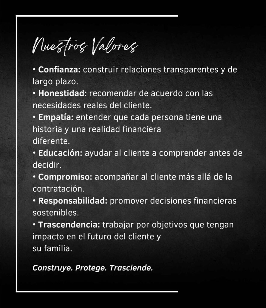 imagen de los valores de la empresa